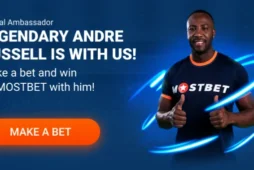 Andre Russell is a new Mostbet ambassador!