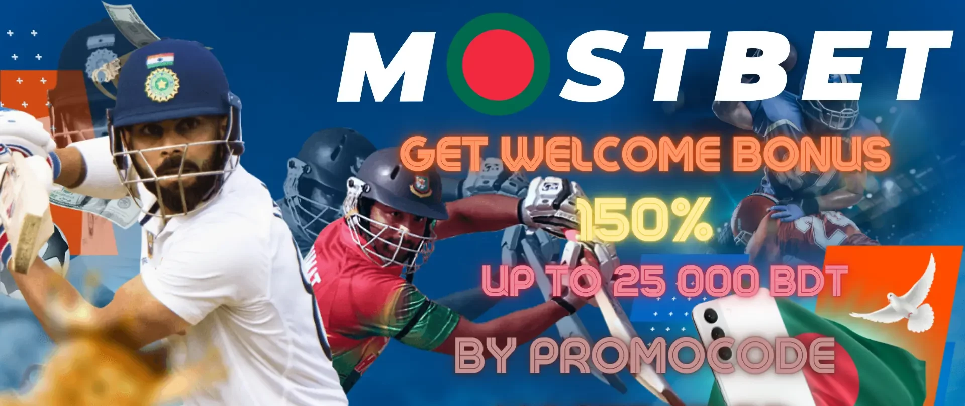 Welcome Bonus from Mostbet BD